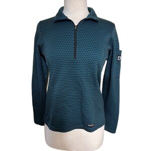 Kerrits Jacket Women's Sz S Multicolor 1/4 Zip Equestrian Riding Pullover